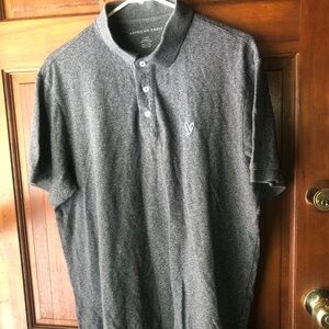 American Eagle Grey Polo shirt